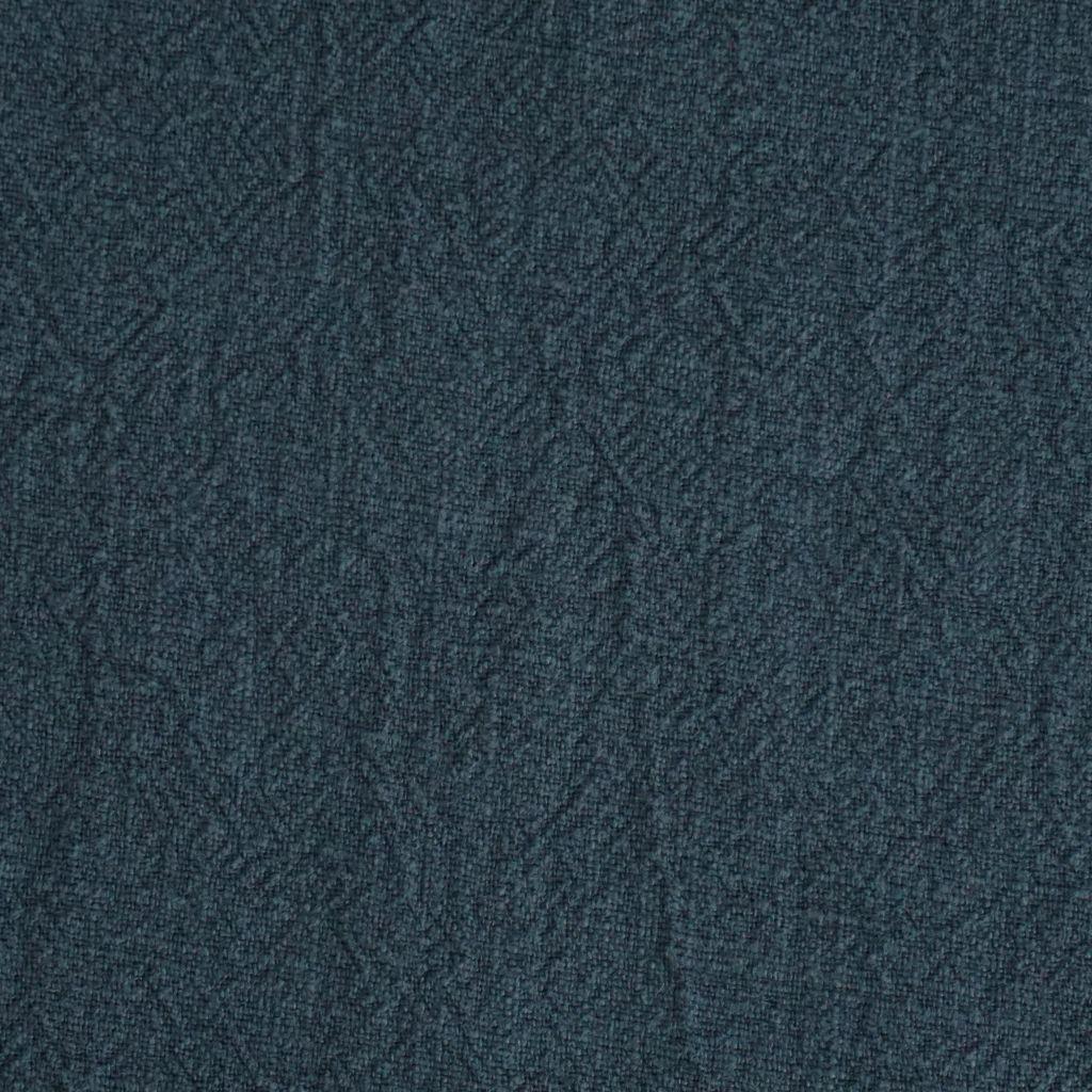 Grasleinen mit Baumwolle stonewashed altgrün